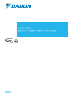 BRP069A61,BRP069A62_4PFI464229-1C_Installer reference guide_Finnish download